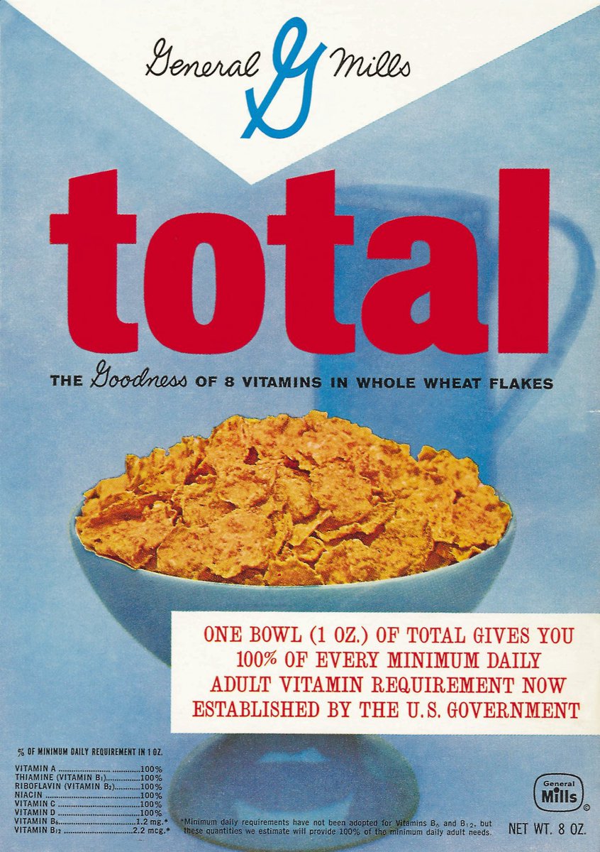 RetroNewsNow on Twitter "🥣In 1961, General Mills introduced Total cereal"
