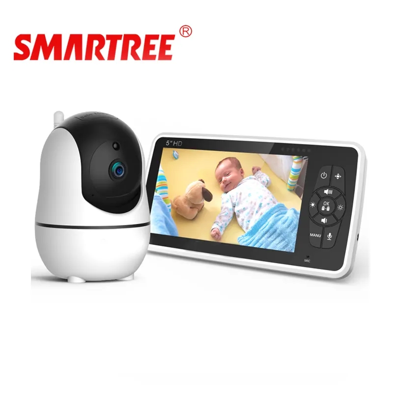 5 inch HD hot selling good quality smartree baby monitor camera