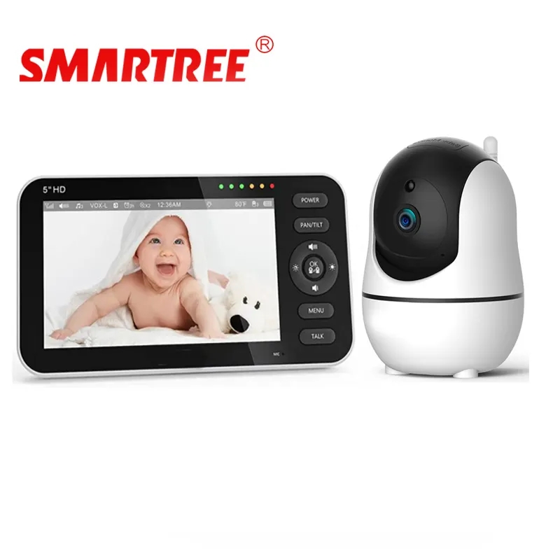 5 inch HD hot selling cheap good quality smartree Anmeate new baby reliable baby monitor factory