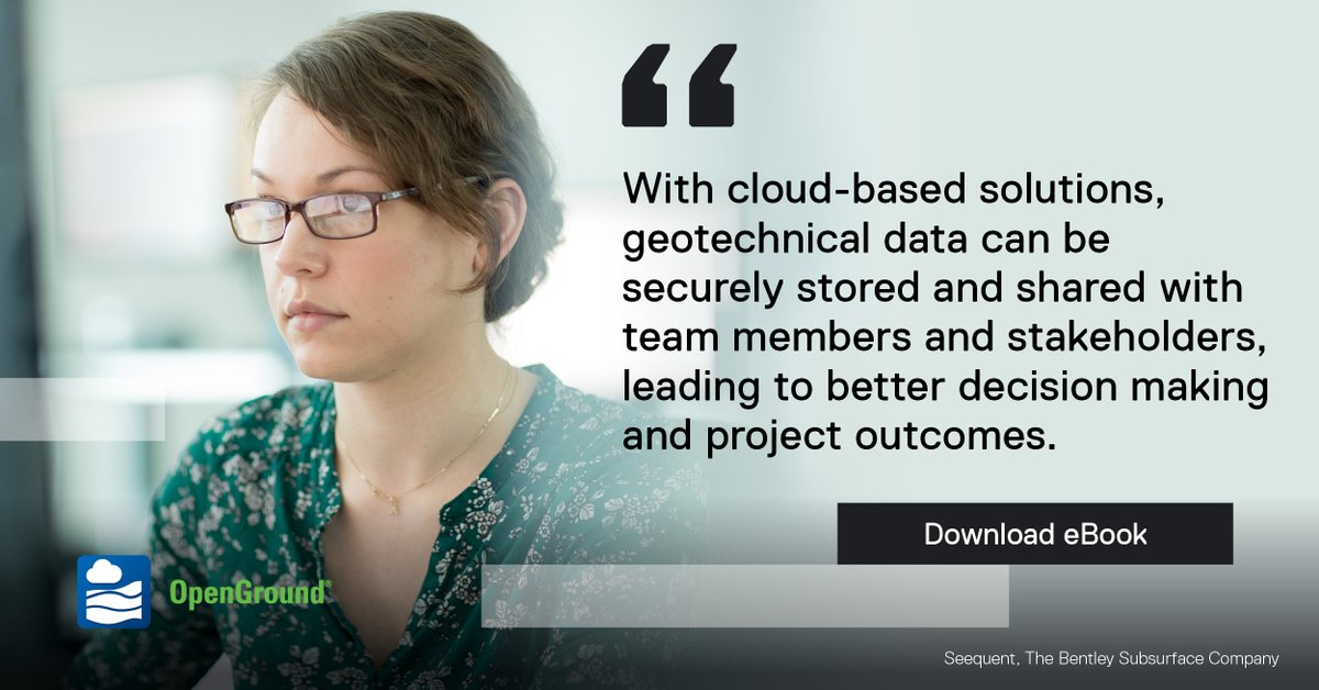 OpenGroundGIM's tweet image. 🤜 seequent.com/products-solut…

#openground #geotechnical #informationmanagement