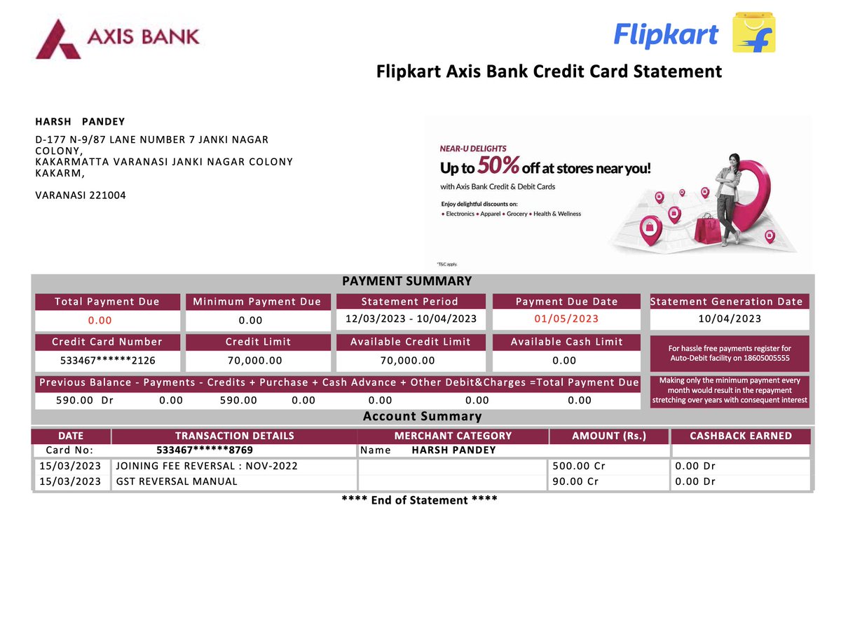 harsh308p's tweet photo. what is the problem with axis bank if the card is already cancelled then why I am getting the mail still. And the balance is still there. If this problem is not by sorted by 24 hrs then I am going to the consumer court to sue AxisBank.@AxisBank  @RBI @UPGovt @myogiadityanath https://t.co/UufeZ4CYrz