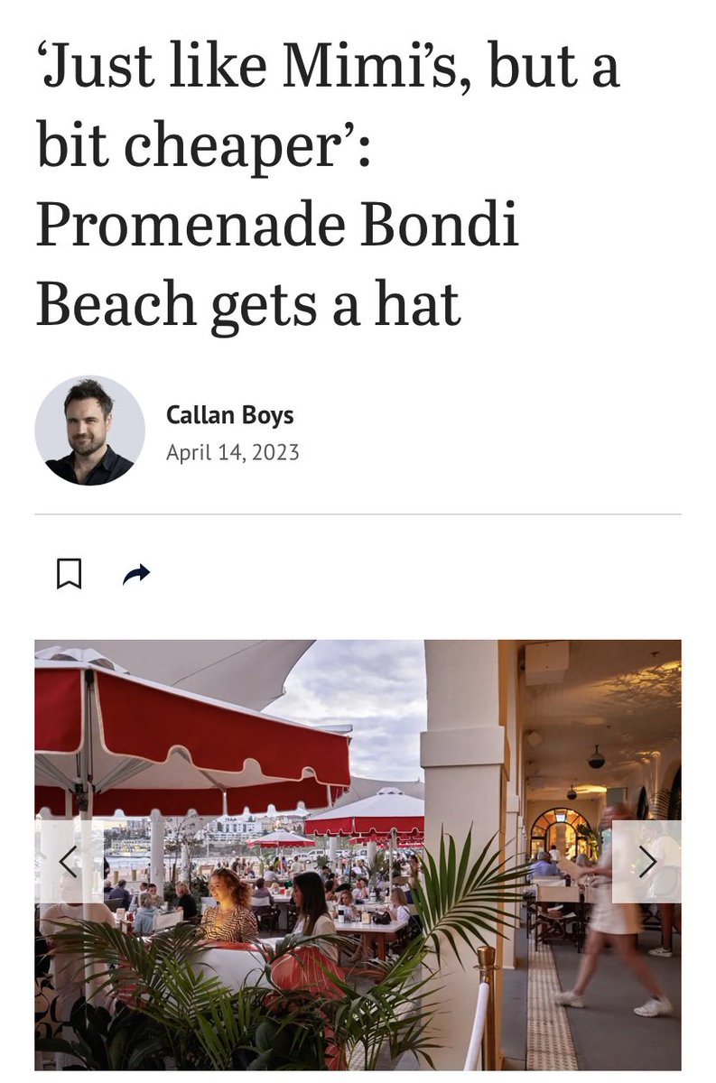 So so proud of the HouseMade team. 2nd hatted venue, following on from Lana

smh.com.au/goodfood/sydne…