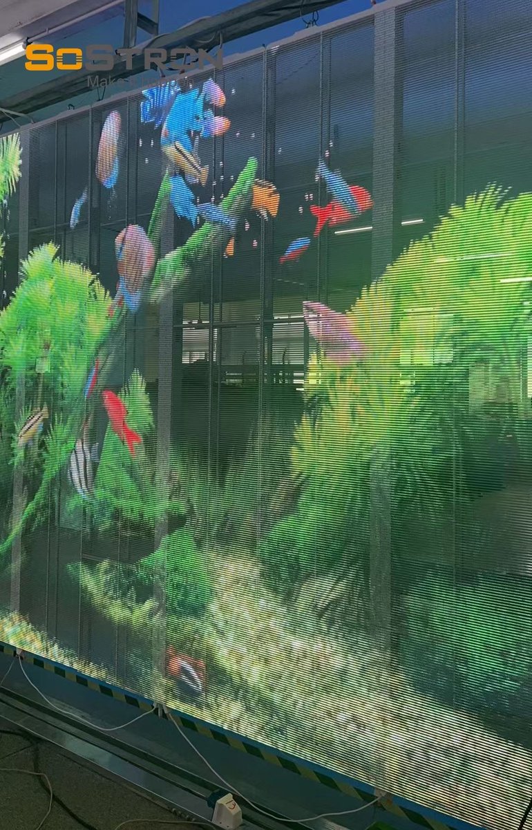 Jessiez74238124's tweet image. New Type Transparent LED Screen: double-faced with full-color videos!
Do not hesitate! Contact us now～
Email: jessie@sostron.com
WhatsApp: +86 18274614190
#leddisplay #indoorfixedinstall #indoorscreen #screen #dooh #videowall #indoorledscreen #transparentscreen #audiovisual