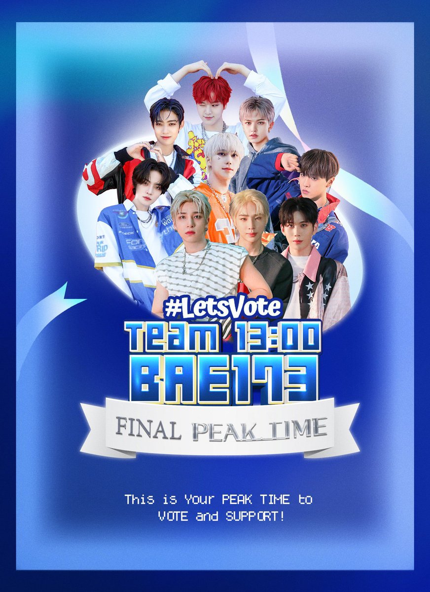 x1global101's tweet photo. [🗳️] 230418
PEAK TIME FINAL ROUND GLOBAL VOTE D-DAY

- Peak Time Website Vote
🔗 https://t.co/skuqxHFYtE

- Naver Now Voting
🔗 https://t.co/4yRu9L0ec6

- Makestar Voting
🔗 https://t.co/FazmIn4nSP

📆 Until 04/18/23
cc @BAE173_GLOBAL
#피크타임 #PEAKTIME #팀13시
#HANGYUL https://t.co/K6mcCfp2RG