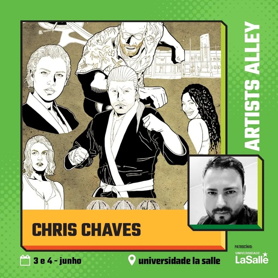 Presença na <a href="/comicconrs/">comicconrs</a> 2023! #chrischavesart #comicconrs