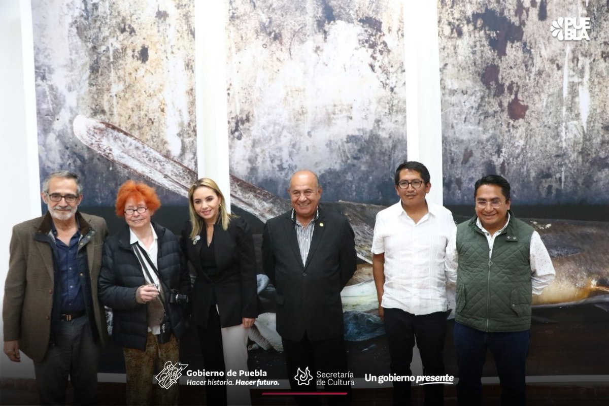 CulturaGobPue's tweet photo. #PorPuebla 🫶 | El secretario @sergio_berdejo acompañó a @Paola_Angon, presidenta municipal de @GobiernoCholula, en la inauguración de las exposiciones #Pleroma, de Vera Mercer y #WeeOnes, de Joe Broghammer.
¡Visítalas en el Museo Casa Caballero Águila! https://t.co/FL3TyPzCdH