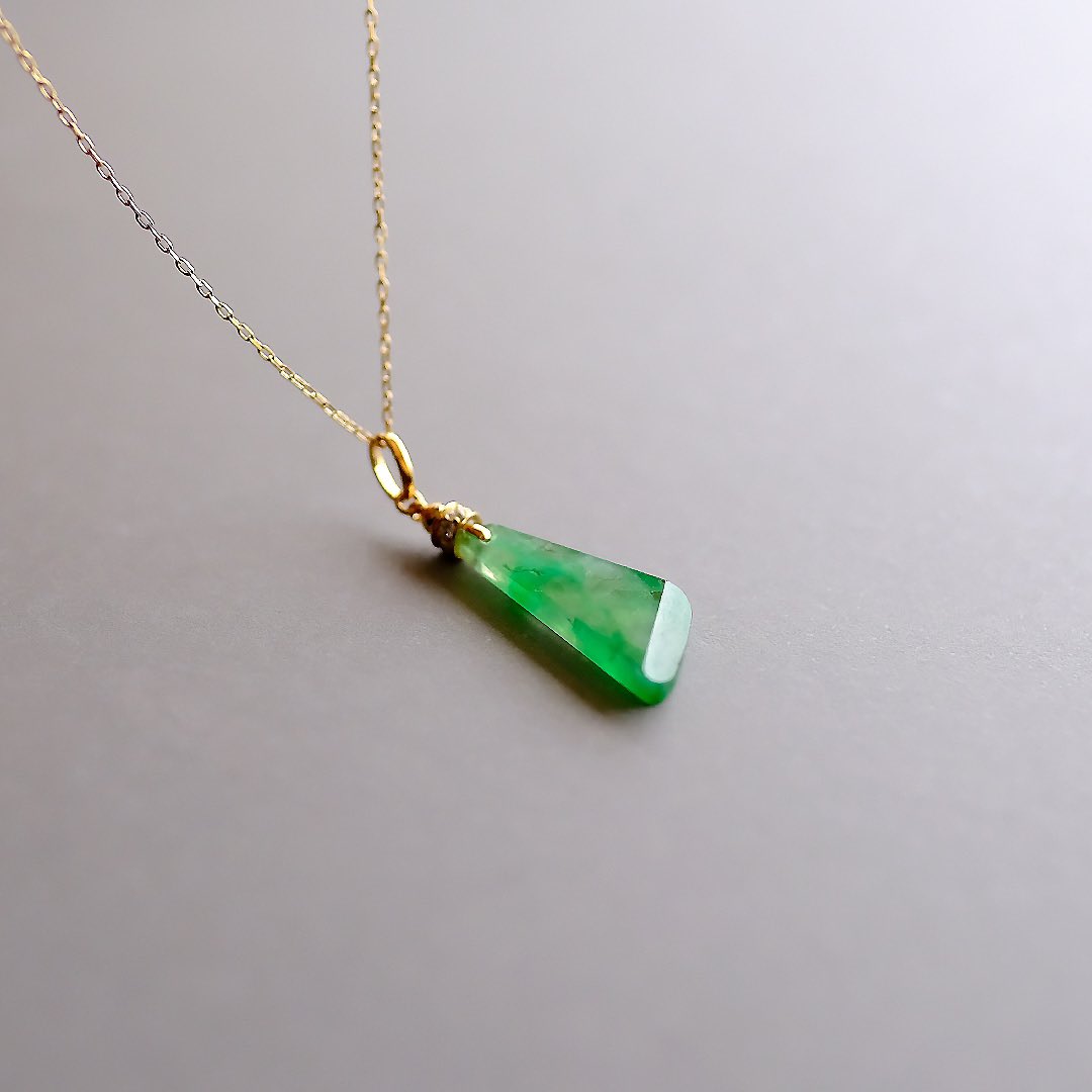 翡翠 イエロー 17.5ミリ ジョイテック-