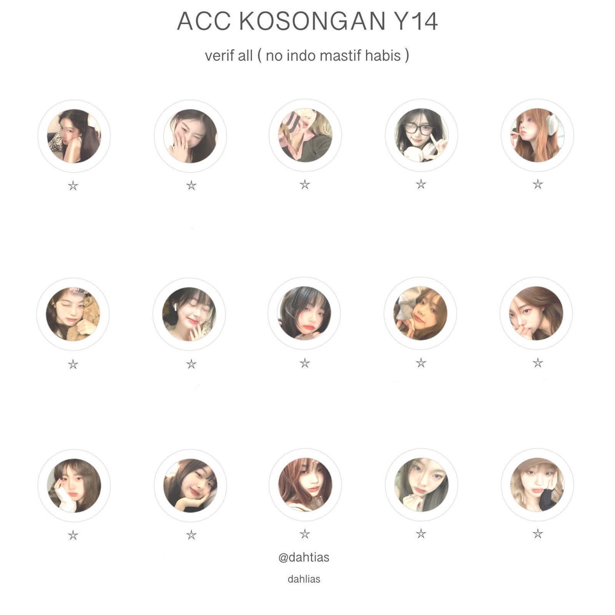 𝓑elley ; acc kosongan ⭐️ tweet media