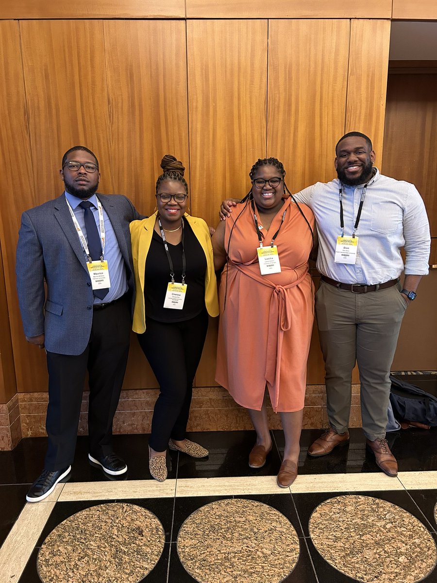 drcfine's tweet photo. A great first day at #AERA2023 Got to present with @_MissLaetitia_ @dharry_93 and be in community with amazing scholars in @AERA_RFESSIG https://t.co/od9tL8I1VY