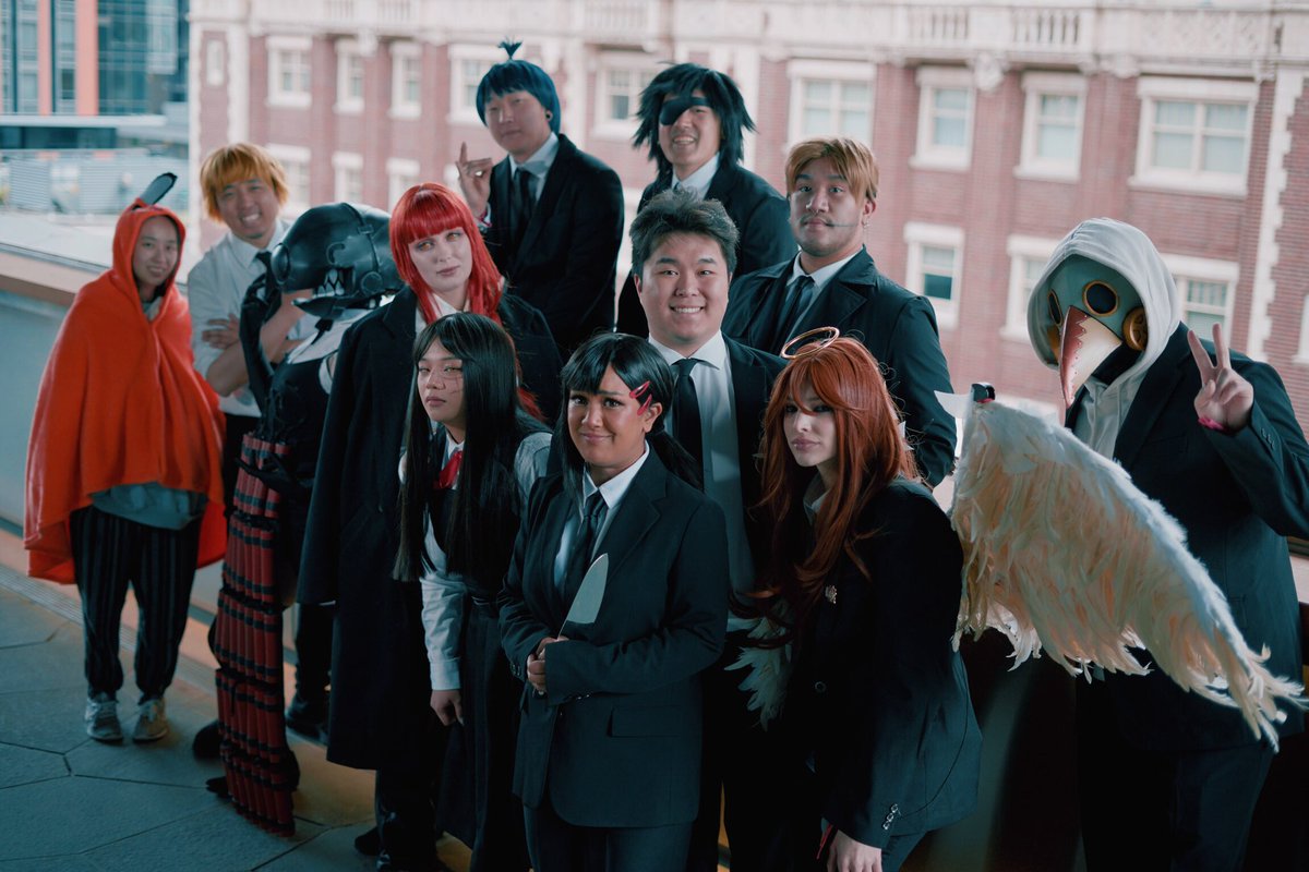 popcrimesart's tweet photo. Our group cosplay was so fun 🥰💖 https://t.co/FXDkhQbrfD