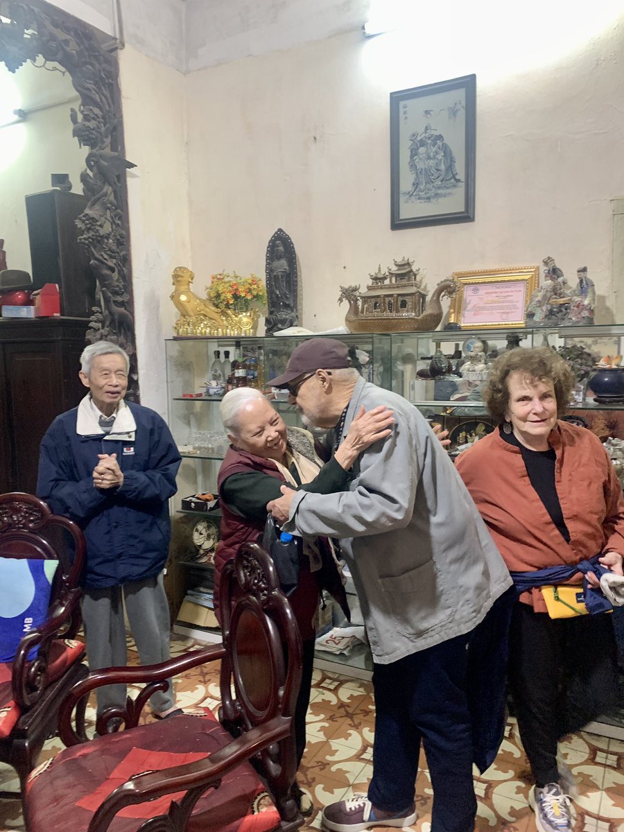 flavorsofhanoi's tweet photo. Delighted to see our clients enjoying local interactions we spontaneously occurred along our food walks.

#flavorsofhanoi https://t.co/pEDMDWlHSN