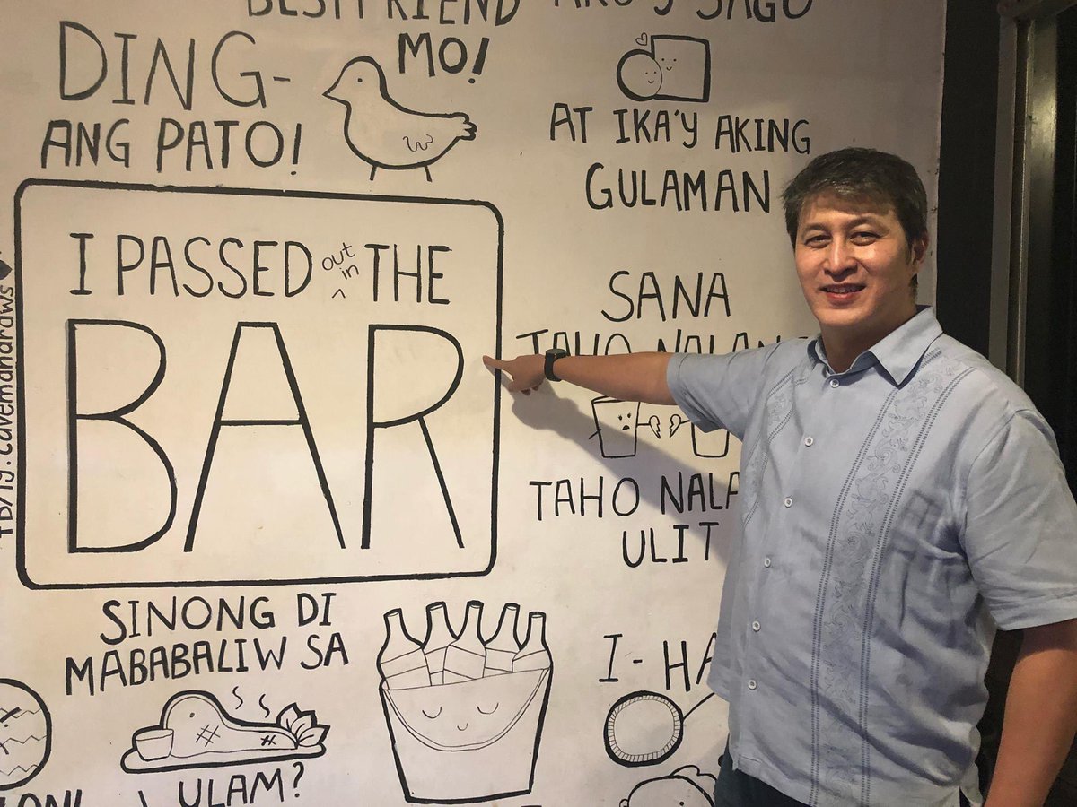I know exactly how you feel. Sa bar ang perfect venue para maghintay ng bar! #throwback #BarExams2022 #Caguiwow #GetThatBar