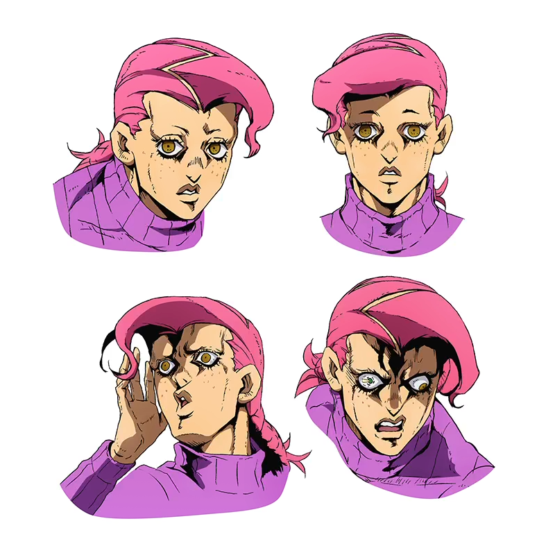 Morgan on Twitter: "In Part 5, all the character names are in Italian