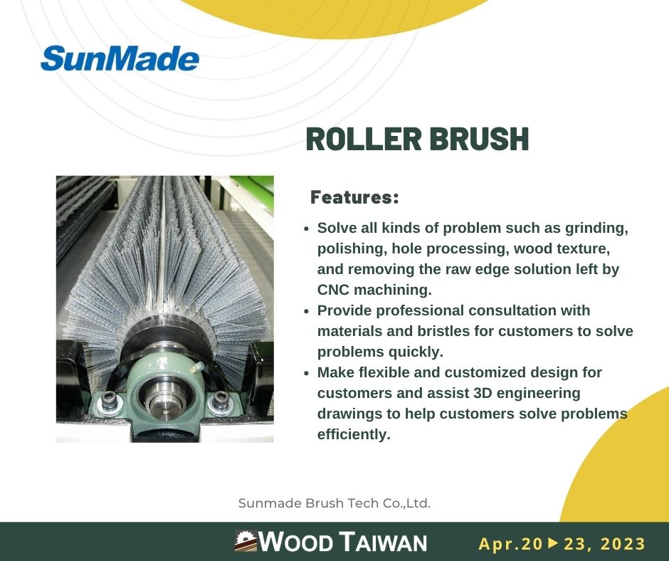 WoodTaiwan's tweet photo. #WOODTAIWAN 2023 Highlights【⚙Sneak Preview】
👉#HongYihTools And Cutters Factory
🪵tct Drill Bits
👉@SunmadeBrush Tech 
🪵ROLLER BRUSH
👉@ForcePrecision Instrument 
🪵cubiio

➲WOOD TAIWAN 2023
Pre-register Now: https://t.co/24QhW9FKy8

#ComingSoon #SneakPreview https://t.co/wP4kztLKO2