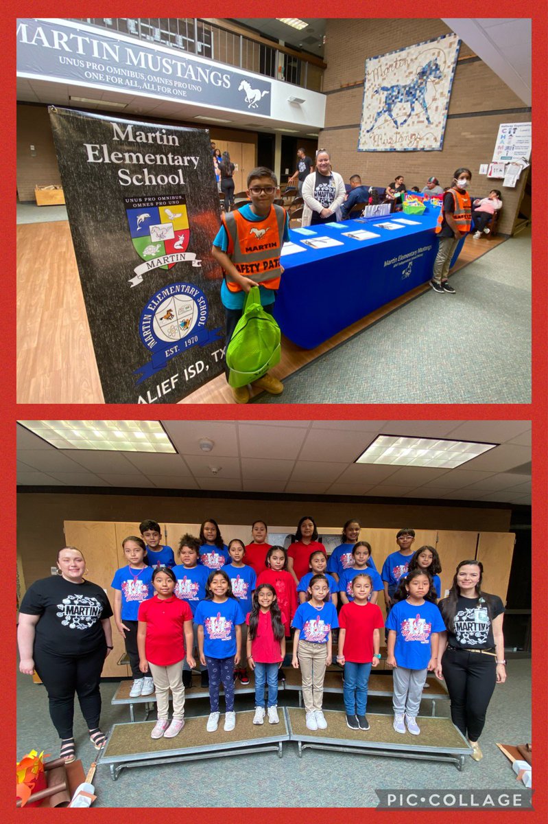 DrTLSha's tweet photo. Our soon to be kindergartners and their families were greeted by some of the @Martin_Mustangs chorale, escorted by our safety patrols &amp; student council members, and presented to by our kinder teachers! 🎉🐴❤️💚💙💛😍@MariehelV @MsSandles https://t.co/QVokaEfuID