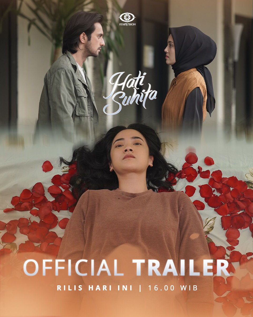 doyanfilmid's tweet photo. Official Trailer Hati Suhita tayang hari ini jam 16.00 di @filmhatisuhita. Jangan sampai terlewat ya teman-teman.

#HatiSuhita https://t.co/ly8GKKjkG8