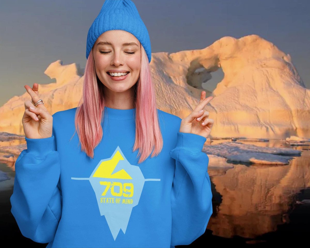 RockIslandGear's tweet photo. 709 State of Mind ICEBERG 🧊
Wear it Proud! Wear it LOUD!!
https://t.co/YezxxcMZo4 ⚓️
Designed by Newfoundlanders!!
#709StateofMind #RockIslandGear #Newfoundland https://t.co/kUcuOMVG3r
