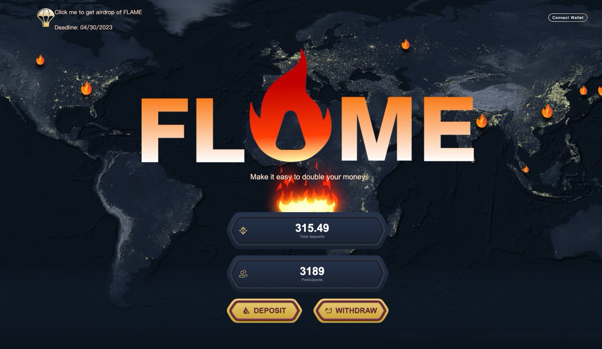 FlameInfo2030's tweet photo. The current digital coin is a period of turmoil, hold in hand will continue to depreciate, FLAME platform not only provides a safe investment return (50%), as the coin price rises investment in BNB will also rise!
🔥https://t.co/oKMnz2hbyp🔥

@cz_binance @justinsuntron @binance https://t.co/ZnpDk4tbjJ