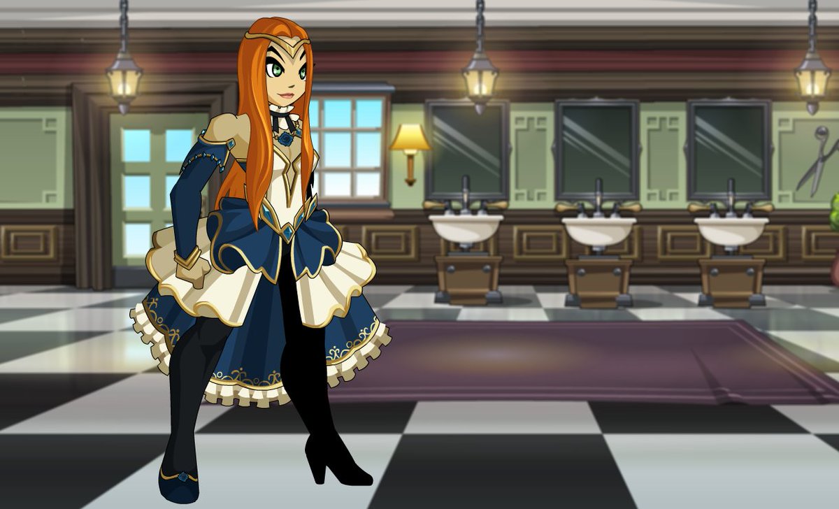 Lady Nialla Granville, Lady in Waiting and Hair Dresser, was encouraged by Princess Brittany to follow her childhood dreams and protected her from the other nobles. If you haven't checked out her royal hairstyles yet, you can find her this weekend in her Salon during our