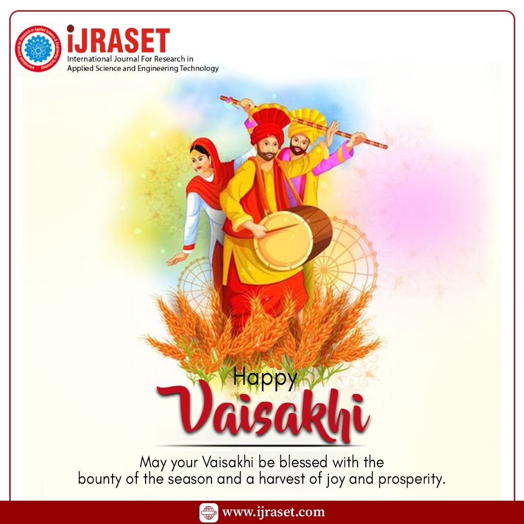 ijraset's tweet photo. Wishing you a joyous and prosperous Vaisakhi. May this auspicious occasion bring new opportunities and success to your professional and personal life. 
.
.
#vaisakhi2023 #vaisakhi #sikhism #punjabiculture #bhangra #gidda #traditionaldance #celebration #harvestfestival https://t.co/sRWbd0zRnE