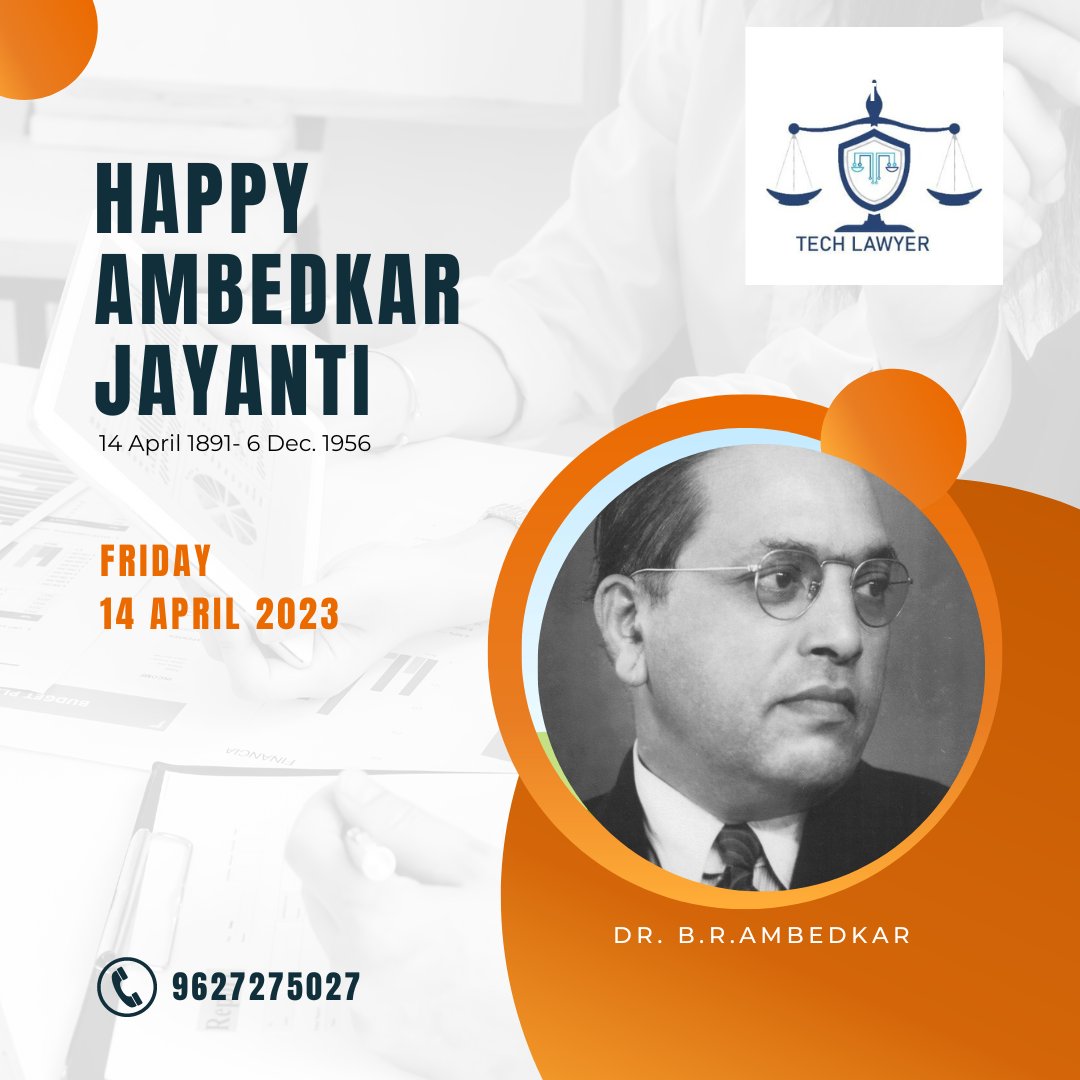MrAtul_kumar's tweet photo. Dr. B.R. Ambedkar will always inspire us to have a life that is dedicated to make the lives of other a better one. Warm wishes on Ambedkar Jayanti. Let us always stand against discrimination and fight for equality on the occasion of Ambedkar Jayanti. https://t.co/uxtRoqx9v0