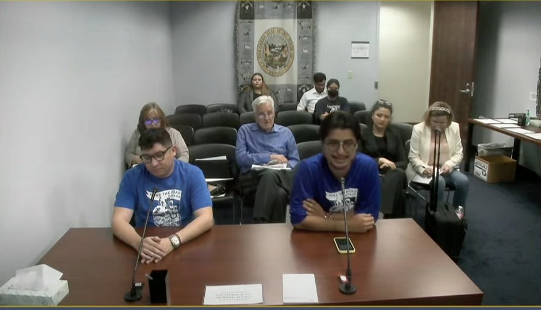 LetNevadaVote's tweet image. Thank you to @maketheroadnv for coming out strong in support of #SB443 both in Carson City and in Las Vegas! #LetNevadansVote #NVLeg