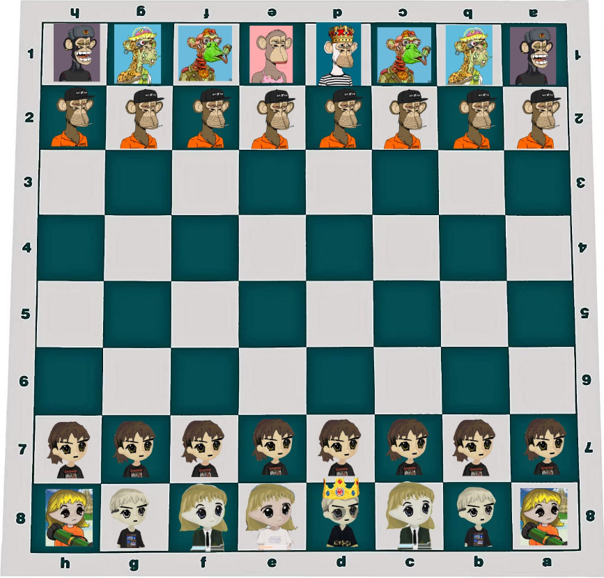 NardoDiPepe's tweet photo. Okay, so this is cool.
Checkmate.
#Milady #Remilio #Remelia #Yayo https://t.co/DLuMxj7UrK