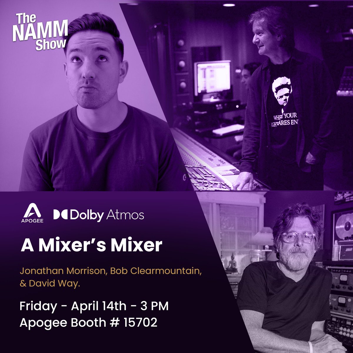 Join us tomorrow for a mixer you won’t soon forget! #NAMM2023