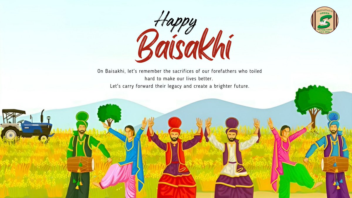 GreenSwelfares's tweet photo. As we celebrate the festival of #Baisakhi, it is a time to be thankful for all that we have and show gratitude towards nature. This occasion is a great opportunity to spread positivity and kindness everywhere. #HappyBaisakhi https://t.co/WOQTfSHOIF