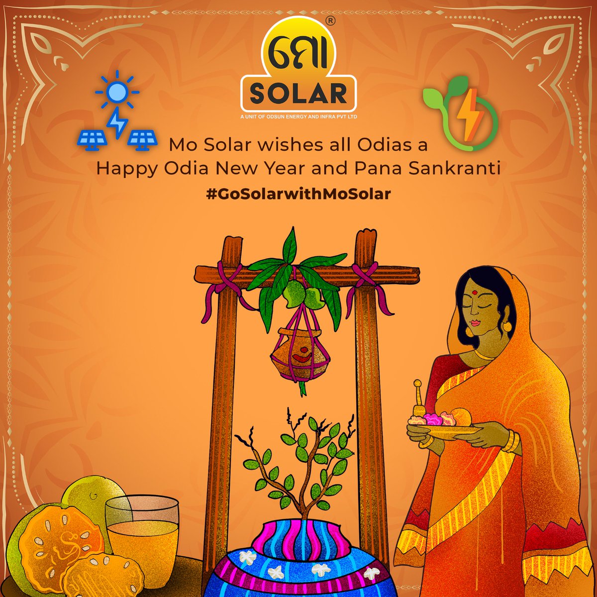 solar_mo's tweet photo. Mo Solar wishes Odisha a Happy Odia New Year. #GoSolarWithMoSolar #OdiaNewYear https://t.co/eJTAcNLjFI