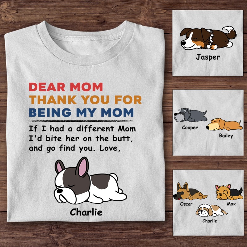 pawsionatecom's tweet photo. Mother's day is coming soon and you're looking for a gift for your dog mom 🐕 This T-shirt is a "pawfect" gift for her 💖

Customize yours now 👇👇👇

#pawsionate #personalizedgifts #doglovers #dogmom #dogparents
