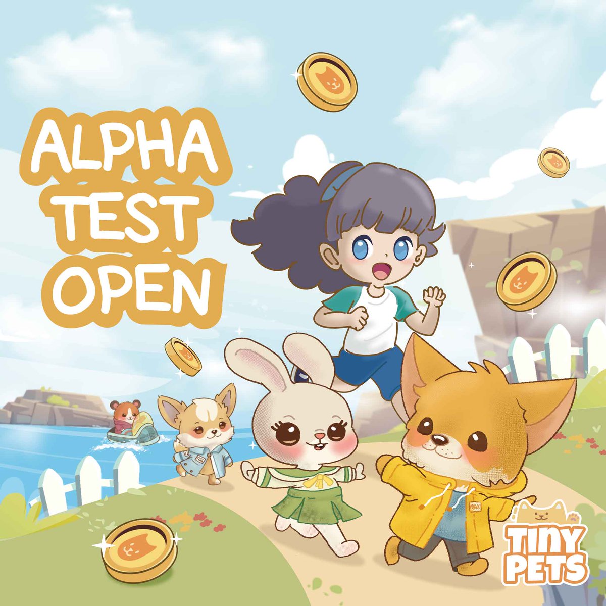 TheTinyPets's tweet photo. 🚀 Alpha Test is LIVE! Join 200 lucky players in our exclusive Android Alpha test until April 28, 12:00 (UTC+8) / April 27, 21:00 (UTC-4). Experience core features 🐾🏃‍♂️!

Sign up now: https://t.co/vdBGiTJvEm ⏳ https://t.co/vS8PJ27cba