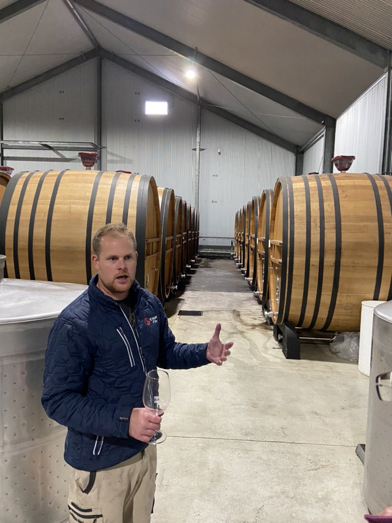 WaudWines's tweet photo. A fab tasting and #winery tour yesterday @TorbreckBarossa for @JeremyWaud with GM Ian &amp; Winemaker Scott @BarossaWineAu top end 🍷#TheLaird #RunRig #TheFactor scoring 95-99 points @Wine_Advocate this month @timatkin @JamesSuckling @thewinesinger https://t.co/p9aoYiGTaw