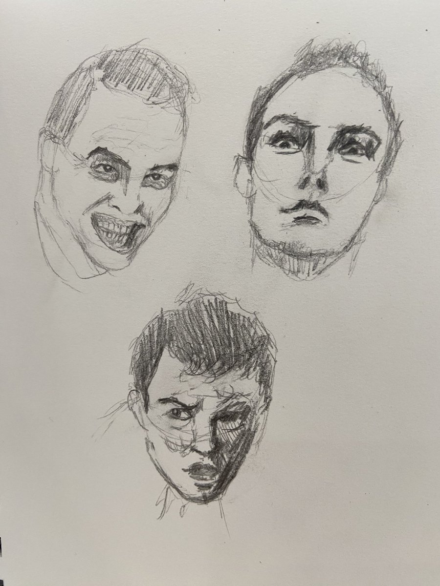 empstudioarts's tweet photo. Jello Biafra makes a surprisingly good reference for creating villain figures

#sketchbook #conceptart #characterart #pencil https://t.co/OzRSiMwq8u