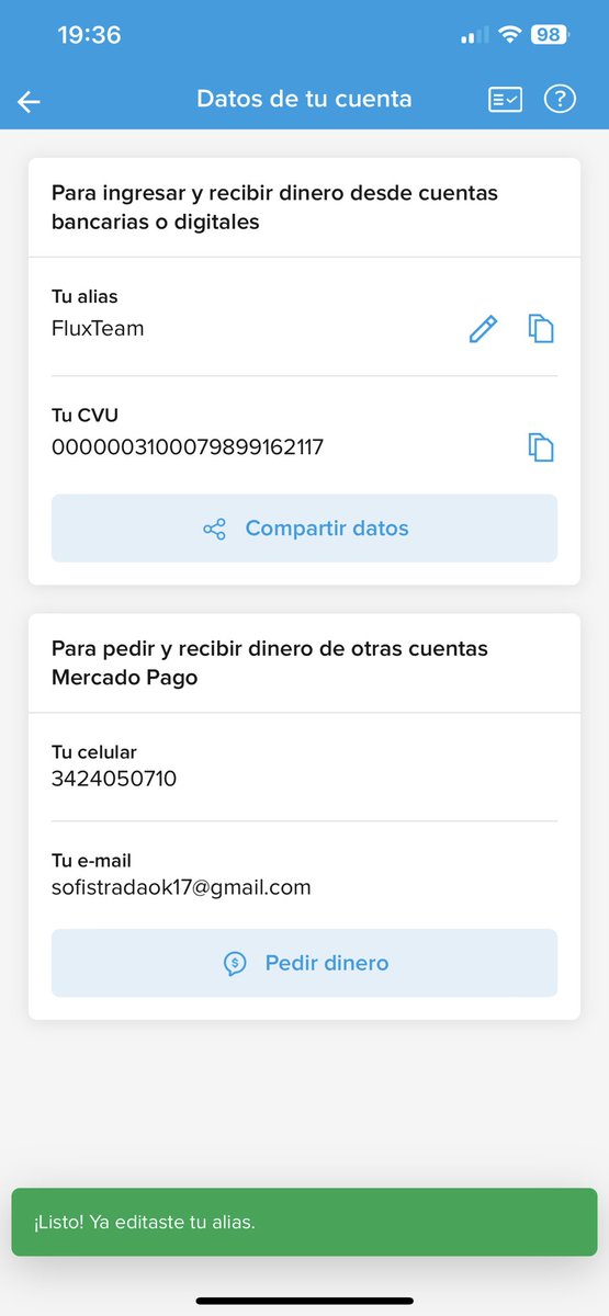RubiaaaStrada's tweet photo. CVU: 0000003100079899162117
Alias: FluxTeam
Mercado Pago https://t.co/yV9FlXOEFU