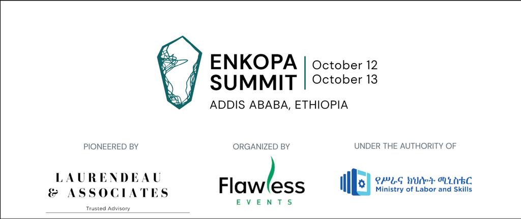 Mark your calendar for the #Enkopa Summit taking place on October 12 and 13, 2023 in Addis Ababa, Ethiopia.

Join the most inclusive tech event in #Ethiopia to connect w/ dreamers, doers, investors &amp; experts to transform the tech landscape of #Ethiopia. 
enkopasummit.com