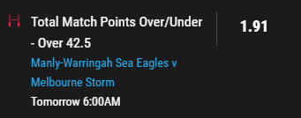 callof_footy's tweet photo. lets go for all the points tonight! Love this matchup with a bad Manly defensive shows as of late, and a Storm team that is picking up on offense!
#GamblingTwitter #nrltips #bettingtips #rugbytips #sportsbetting #bettingtwitter https://t.co/qoAL6clAix
