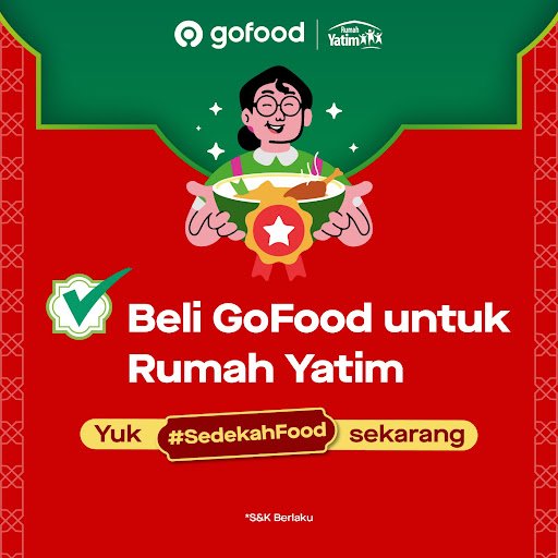 Langsung #SedekahFood aja daripada bingung mau sedekah dimana! Super simple! ✨ Cek lengkapnya disini bit.ly/SedekahFoodGoj…