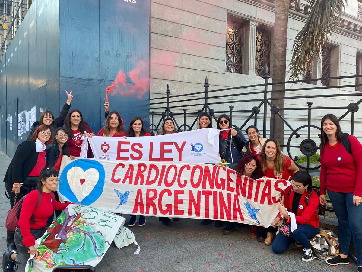 virscabbio's tweet photo. a pesar del voto negativo de  Javier Milei...
tenemos Ley de Cardiopatías Congénitas ❤ https://t.co/sg4Zmr1dKd