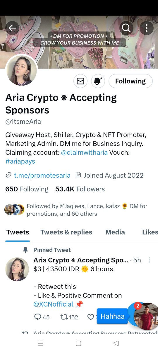 BigWinphonepls's tweet photo. @jihanicorn @Crypto_Lailaa @1tsmeAria @BeibzGiveaways @kilicaslan_tr https://t.co/Z0AorYQusO