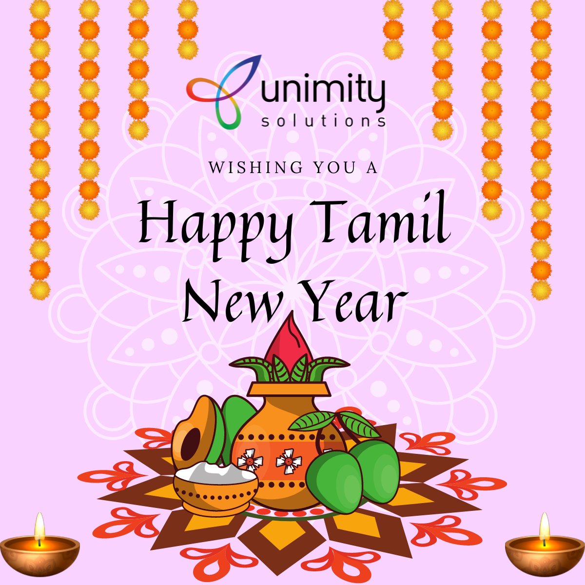 Wishing you all a very Happy Tamil New Year! On behalf of the team <a href="/unimityindia/">UniMity Solutions</a>, we extend our warmest greetings and best wishes on this auspicious occasion. Let's start anew with renewed hopes and aspirations. #TamilNewYear #HappyNewYear #NewBeginnings