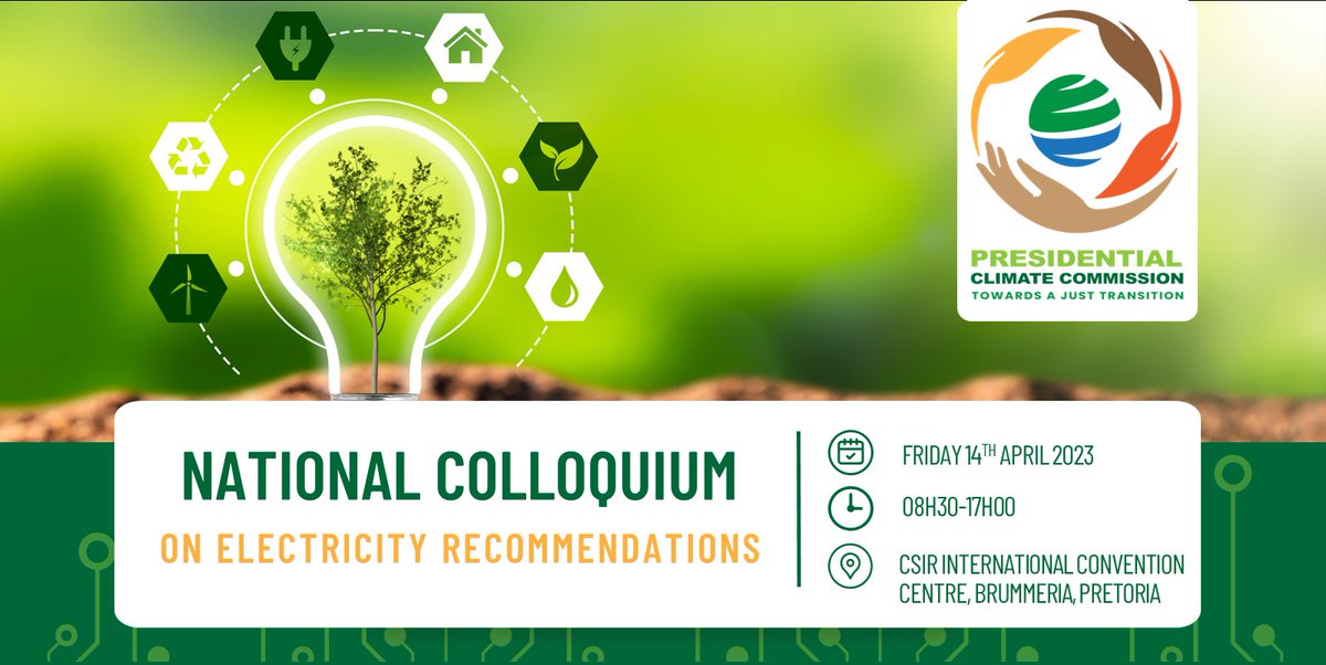 South African Government on Twitter "JustTransition Electricity"