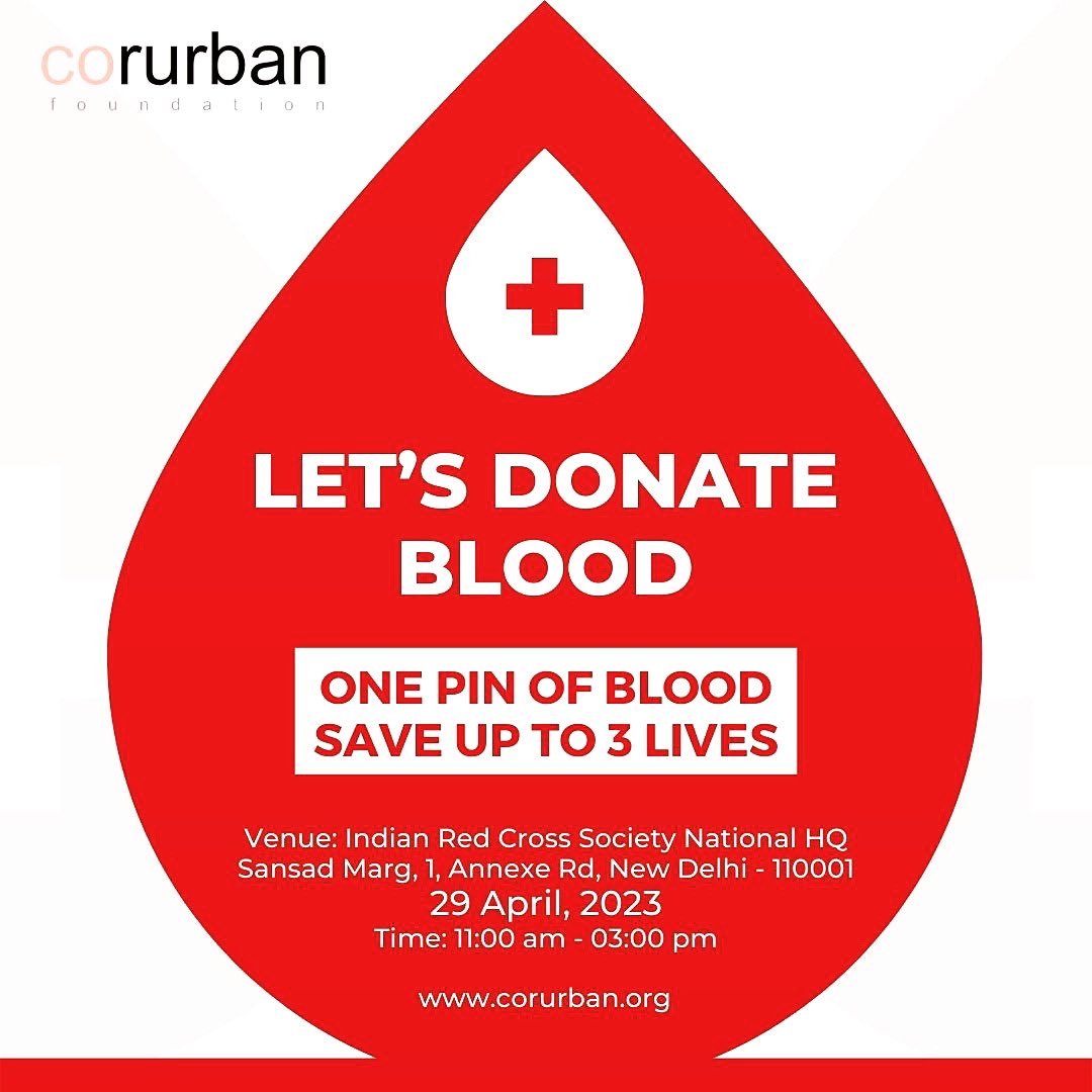 corurban's tweet photo. Announcement 📣 

Be a hero, save a life! Join us at Corurban Foundation's Blood Donation Drive and give the gift of life.

To register or if you have any queries, just drop us a message.

#CorurbanFoundation #BloodDonationDrive #Corurban #BloodDonation #blooddonationcamp https://t.co/eLjjbSonOM