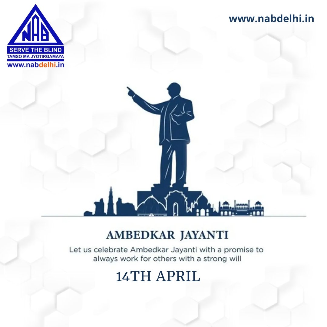 nabdelhionline's tweet photo. Celebrating the Legacy of Dr. Ambedkar on his Jayanti - A tribute to his contributions towards equality and justice. NAB Delhi wishes you a happy Ambedkar Jayanti!
.
.
.
#nabd #nabdelhi #AmbedkarJayanti #AmbedkarJayanti2023 https://t.co/8unLu0t8Bq