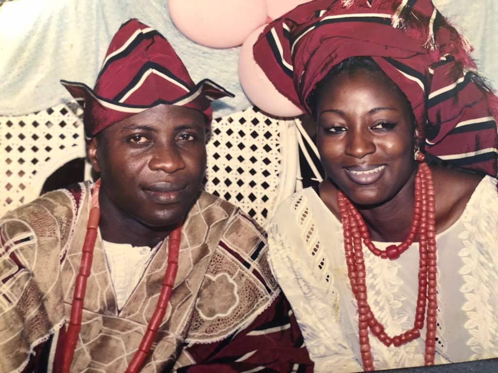 Waziriadio's tweet photo. Then, which of the favours of thy Lord will ye deny? 

Today is our 22nd wedding anniversary. 

What a journey!

We thank God for everything. 

Everything. 

This is the Lord's doing, and it is marvellous in our eyes. 🙏🙏🙏

@MetroBakeryAbj 💜💜💜 https://t.co/TPUAjIsO7x
