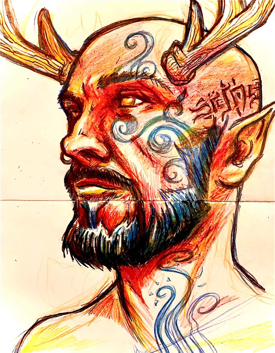 franczV's tweet photo. I don’t self portrait often but when I do… https://t.co/bGPzekyikm