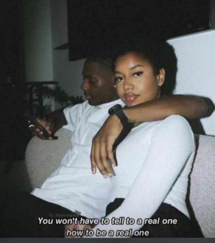 One #real one is enough.