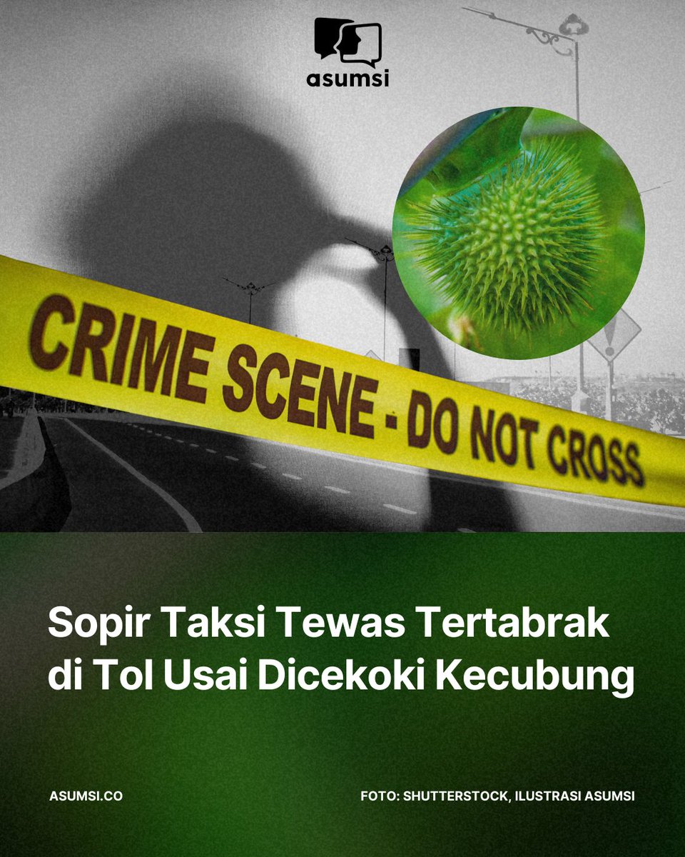 asumsico's tweet photo. Supratpto (46), seorang sopir taksi online ditemukan tewas tertabrak  di Tol Jagorawi KM 11+100 pada Kamis (20/3/2023). Belakangan diketahui bahwa sebelum tertabrak Suprapto menjadi korban perampokan oleh penumpangnya, mobilnya dibawa kabur pelaku. https://t.co/SxWnKKZfCu