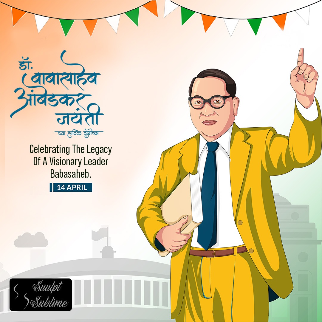 SculptSublime's tweet photo. Celebrating the life and legacy of Dr., Babasaheb a visionary leader who fought tirelessly for social justice and equality. 
🌐https://t.co/T8ypVY5vXY
☎9552503644

#AmbedkarJayanti   #BRAmbedkar #SocialJustice #Equality #HumanRights #Inclusion   #Inspiration    #DrRanjitBhosale https://t.co/kbq53FNrGf