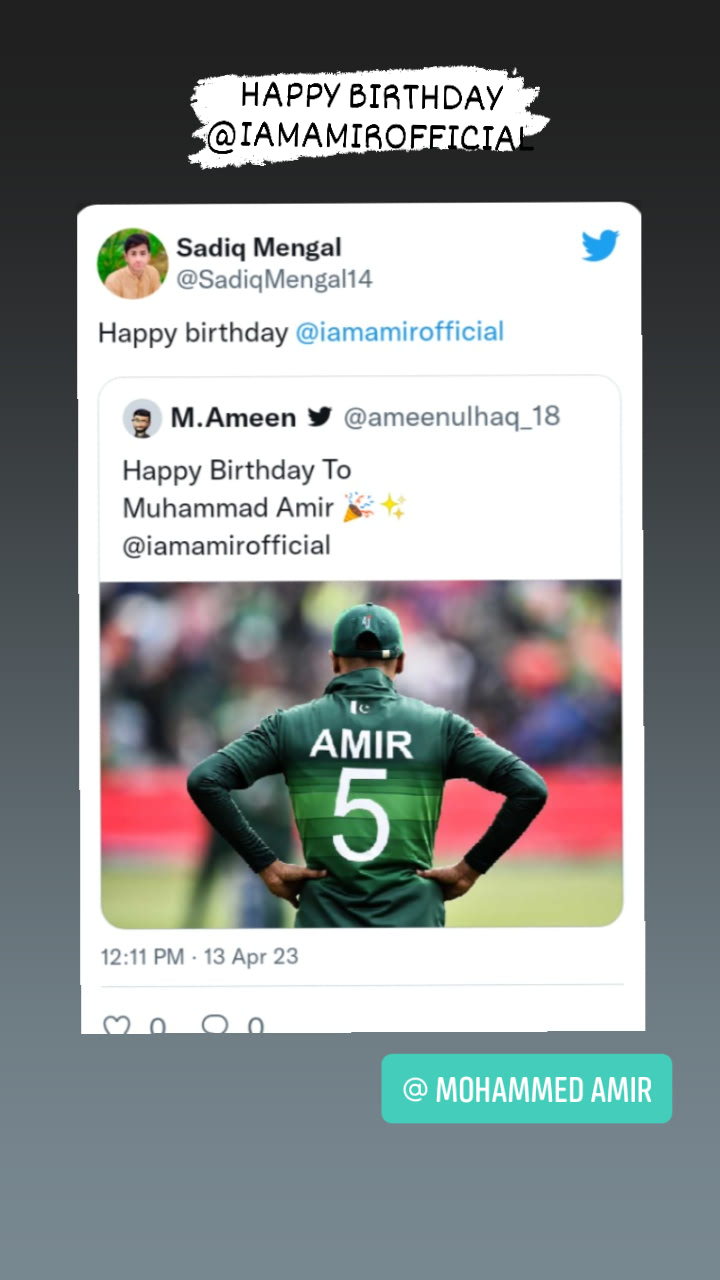  Happy birthday Mohammad amir       